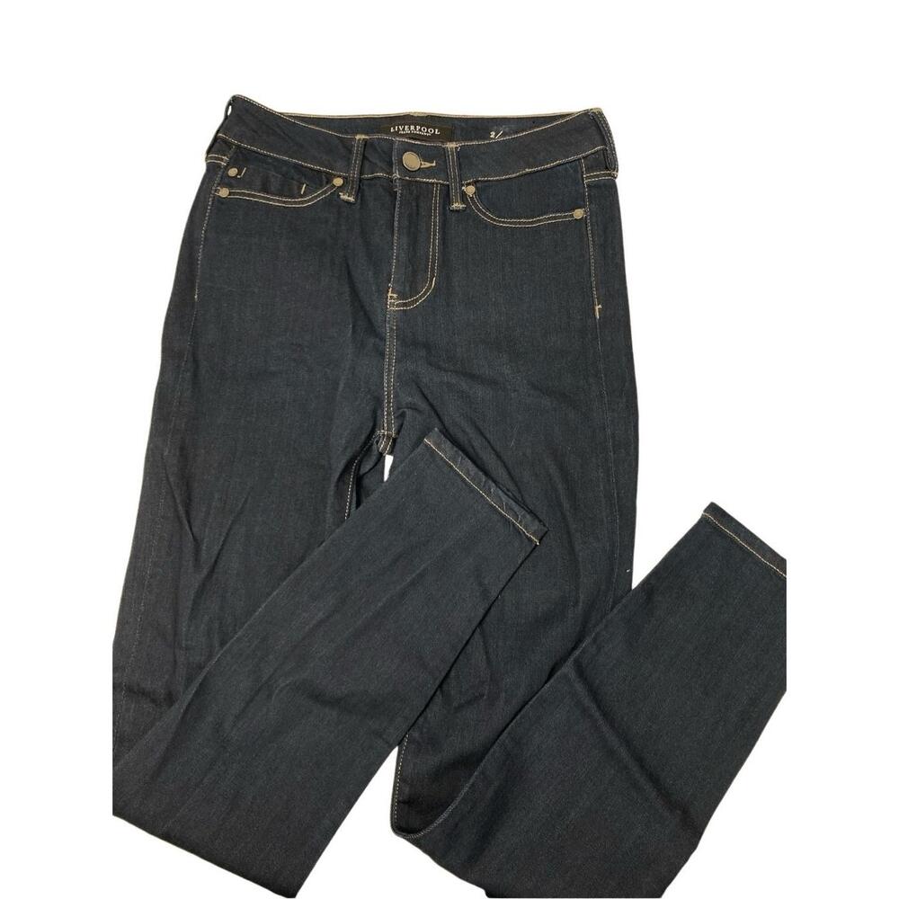 Liverpool High Rise Skinny‎ Jeans Dark Wash 2